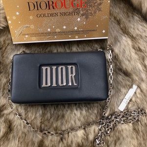 Dior lipstick clutch DIY into crossbody bag